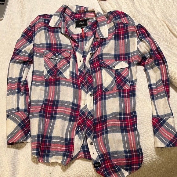 Rails for Free People button down plaid shirt - Picture 4 of 10